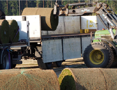 Siirtonurmikon nostot ja toimitukset ovat alkaneet!